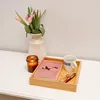 Creative Deco Dřevěný úložný box | 28 x 28 x 5 cm | Dřevěná Náhled obrázku produktu 5