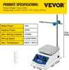 A product image showing a magnetic stirrer with a heating plate and its specifications. Voir les images du produit