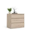 Commode Nada 3 tiroirs finition hickory. Voir les images du produit 7