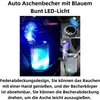 D98C KFZ Autoaschenbecher mit LED Beleuchtung – Rauchfreier Produktbild-Vorschau 2