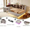 STILVORA gestoffeerd bed 90x200 cm met meerlaags Productafbeelding-voorbeeld 5