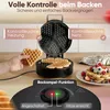 Gaufrier en forme de cœur WA 3832 CLATRONIC noir Voir les images du produit 9
