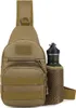 Taktische Umhängetasche in Coyote Tan (Beige), Molle Produktbild-Vorschau 1