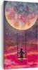 Bild auf Leinwand - Leinwandbild - Einteilig - Mond Produktbild-Vorschau 1