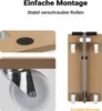 Carrello di trasporto Wiltec con maniglia 575 x 290 x 650 Anteprima dell’immagine prodotto 6