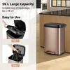 Kuchyňský odpadkový kôš 50 l, odpadkový kôš s vekom a Náhľad obrázku produktu 5