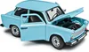 Welly Modellauto 1:24 Trabant 601 hellblau Produktbild-Vorschau 16