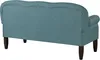 MASSIVMOEBEL24.DE Küchensofa Webstoff 188x78x97 blau Produktbild-Vorschau 8