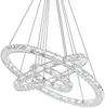 TRMLBE 96W moderní křišťálový přívěsek Lustr Přívěsek Led Náhled obrázku produktu 1
