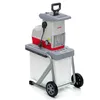 A garden shredder with a collection bin, shown against a white background. Produktbild-Vorschau