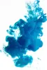 Blue ink or smoke dissolving in water against a white background. Podgląd zdjęcia produktu
