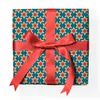 70s Sternen Geschenkpapier Retro Vintage Produktbild-Vorschau 1