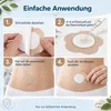 Rizinusöl Wickel 50 Stück, selbstklebende Bauchnabelpads Produktbild-Vorschau 6