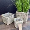 Coprivaso in rattan set 3 pezzi Natur – vaso / cestino per Anteprima dell’immagine prodotto 16