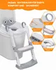 Kinder-Toilettensitz mit Treppe, höhenverstellbar und Produktbild-Vorschau 4