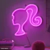Paladone Barbie LED-Neonlicht, rosa Puppe, USB-betrieben, Produktbild-Vorschau 5