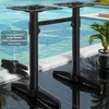 BARCELONA | Bistro Doppel Stehtischgestell | Höhe: 111 cm | Produktbild-Vorschau 2