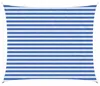 vidaXL Sonnensegel 2,5 x 4 m HDPE Rechteckig Blau und Weiß Produktbild-Vorschau 1