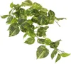 Girlande Kunstpflanze Kunstblume Polyester grün Höhe 180 cm Produktbild-Vorschau 6