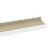 vidaXL Mensole a muro 2 pz. Bianco e rovere Sonoma 80x9x3 Anteprima dell’immagine prodotto 12