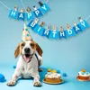 BRUBAKER Buon compleanno cani ghirlanda di compleanno - Anteprima dell’immagine prodotto 3