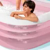 INTEX 58487NP - Swimcenter - Family (rosa, 305x183x56cm) Anteprima dell’immagine prodotto 8