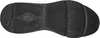The sole of a black shoe is shown from an underneath view. Produktbild-Vorschau