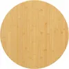 vidaXL Tischplatte Ø60x1,5 cm Bambus Produktbild-Vorschau 4
