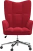 vidaXL Fauteuil relax vin rouge velours Voir les images du produit 10
