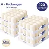 HORECA CANDLES Candele a cono color avorio Ø 4x7 cm Set da Anteprima dell’immagine prodotto 1