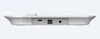 A side view of a white portable speaker. Voir les images du produit