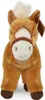 Cheval en peluche marron debout 30 cm ECO-FRIENDLY Voir les images du produit 2