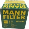 A product box for a MANN FILTER oil filter. Podgląd zdjęcia produktu
