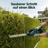 2 in 1 Akku-Heckenschere, 21V Heckenschere mit 2 Akkus & Produktbild-Vorschau 3