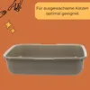 2er Set Katzenklo XL Katzentoilette offen ohne Deckel Produktbild-Vorschau 4