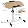 Table d'ordinateur portable Table de bureau à roulettes Voir les images du produit 10