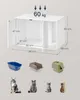 SONGMICS HOME kočičí toaleta s otevíracími dvířky, montáž Náhled obrázku produktu 3