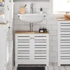 A bathroom vanity with a sink and cabinet. Náhled obrázku produktu