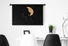 MuchoWow® Wandteppich Wandbehang Frau - Strichzeichnung - Produktbild-Vorschau 4