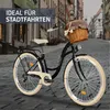 Milord Komfort Fahrrad Mit Weidenkorb Damenfahrrad, 28 Produktbild-Vorschau 6