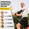 CAMBIVO 2x Tutore Epicondilite Gomito con Cuscinetto in Gel Anteprima dell’immagine prodotto 3