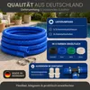 HAF Hochwertiger Pool Schwimmbadschlauch 32mm Blau 2 Meter Produktbild-Vorschau 7