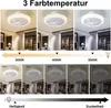Deckenventilator mit Beleuchtung Fernbedienung APP,36W Produktbild-Vorschau 3