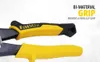 Close-up of the handles of a pair of shears, with marketing text overlay. Anteprima dell’immagine prodotto