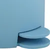 A close-up view of the bottom section of a light blue trash can, showing the pedal mechanism. Náhľad obrázku produktu