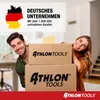 ATHLON TOOLS 4 x 80L Aufbewahrungsboxen mit Deckel - rot Produktbild-Vorschau 11