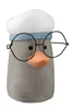 1x Figur, Ente, "Eugen", Zement, grau, L. 6 cm, B. 7 cm, H. Produktbild-Vorschau 2