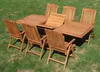 AS-S XXL Teak Set: Gartengarnitur Ausziehtisch 180-240cm + Produktbild-Vorschau 4