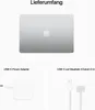Apple MacBook Air (13") M2 8/8-Core/8GB/256GBSSD/Silber Produktbild-Vorschau 18