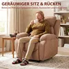 HOMCOM Relaxsessel Fernsehsessel Liegesessel mit Produktbild-Vorschau 5